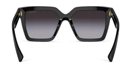 Shop MIU MIU Oversized Square Sunglasses in Black online.
