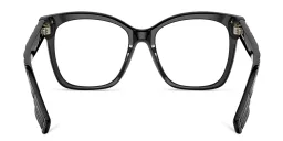 Shop BURBERRY Cat-Eye Eyeglasses in Black online.