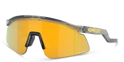 Shop Oakley Half-Rim Mask Sunglasses in Grey Ink online.