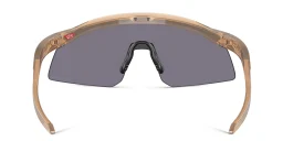Shop Oakley BXTR Half-Rim Mask Sunglasses in Brown online.