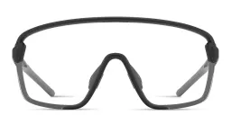Shop SMITH Unisex Wide Irregular Sunglasses in Black online.