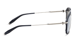 Shop AKONI Aviator Sunglasses in Black online.