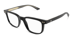 Shop MONTBLANC Square Eyeglasses in Black online.