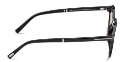 Shop TOM FORD Jayson Square Sunglasses in Shiny Black online.
