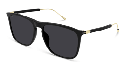 Shop GUCCI Square Sunglasses in Black online.