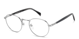 Shop DAVID BECKHAM Panthos Eyeglasses in Ruthenium Grey Horn online.