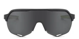 Shop 100 % S2 Unisex Half-Rim Rectangle Sunglasses in Grey online.