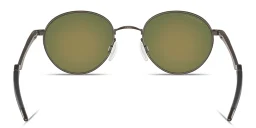 Shop Oakley Terrigal Round Sunglasses in Silver online.