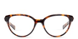 Shop OFF WHITE Style 26 Unisex Square Eyeglasses in Havana online.