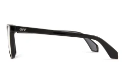 Shop OFF WHITE Style 38 Unisex Square Eyeglasses in Matte Black online.