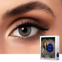 Shop LEILA & LEILA Monthly Color Contact Lenses - Zein Mysterious Grey online.
