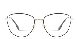 Shop BURBERRY Panthos Eyeglasses in Black online.