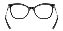 Shop BVLGARI Cat-Eye Eyeglasses in Black online.