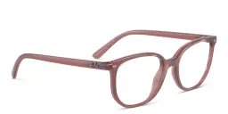 Shop Ray-Ban Junior Elliot Kids Irregular Eyeglasses in Opal Pink online.