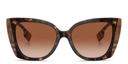 Shop BURBERRY Cat-Eye Sunglasses in Havana online.