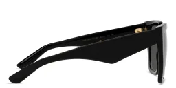 Shop Dolce & Gabbana Oversized Square Sunglasses in Black online.