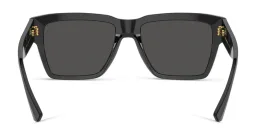 Shop Dolce & Gabbana Square Sunglasses in Black online.