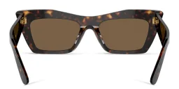 Shop Dolce & Gabbana Cat-Eye Sunglasses in Havana online.