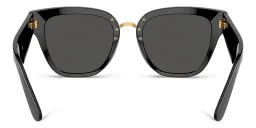 Shop Dolce & Gabbana Butterfly Sunglasses in Black online.