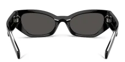Shop Dolce & Gabbana Cat-Eye Sunglasses in Black online.