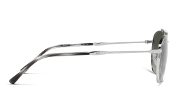Shop Ray-Ban Unisex Irregular Sunglasses in Silver online.