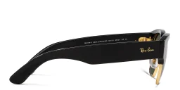 Shop Ray-Ban Mega Clubmaster Unisex Square Sunglasses in Black online.