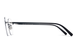 Shop MYKITA Unisex Wataru Rimless Round Eyeglasses in Silver online.