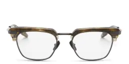 Shop AKONI Irregular Eyeglasses in Black online.