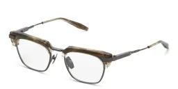 Shop AKONI Irregular Eyeglasses in Black online.