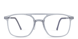 Shop Silhouette Rectangle Eyeglasses in Grey online.