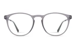 Shop MYKITA Nukka Unisex Round Eyeglasses in Grey online.