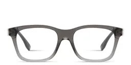 Shop FENDI Essential Square Eyeglasses in Transparent Grey online.