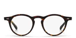 Shop OLIVER PEOPLES OP-13 Unisex Round Eyeglasses in Atago Tortoise online.