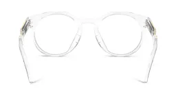 Shop Oakley Round Eyeglasses in Clear online.
