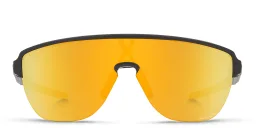 Shop Oakley Half-Rim Mask Sunglasses in Matte Carbon online.