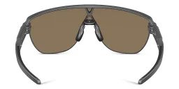Shop Oakley Half-Rim Mask Sunglasses in Matte Carbon online.