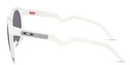 Shop Oakley HSTN Round Sunglasses in White online.
