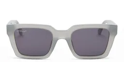 Shop OFF WHITE Palermo Unisex Square Sunglasses in Grey online.