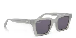 Shop OFF WHITE Palermo Unisex Square Sunglasses in Grey online.
