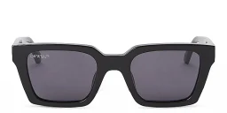 Shop OFF WHITE Palermo Unisex Square Sunglasses in Black online.