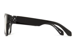 Shop OFF WHITE Style 47 Unisex Square Eyeglasses in Black online.