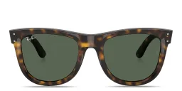Shop Ray-Ban Wayfarer Reverse Unisex Square Sunglasses in Dark Havana online.