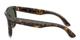 Shop Ray-Ban Wayfarer Reverse Unisex Square Sunglasses in Dark Havana online.