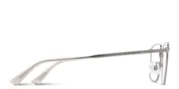 Shop MONTBLANC Square Eyeglasses in Ruthenium online.
