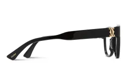 Shop Cartier C' de Cartier Square Eyeglasses in Black online.
