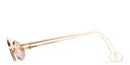 Shop FENDI Baguette Cat-Eye Sunglasses in Gold online.
