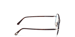 Shop TOM FORD Wide Pilot Eyeglasses in Dark Havana online.