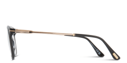 Shop TOM FORD Square Eyeglasses in Shiny Black online.