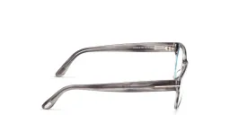 Shop TOM FORD Square Eyeglasses in Grey/striped online.