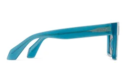 Shop OFF WHITE Lawton Unisex Square Sunglasses in Blue online.